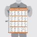 Quickfit Exercise Poster Set - Ultimate Guide for Battle Seil Kettlebell Resistance Straps & More | 18x27 Fitness Wall Art - Buy Online on GoSupps.com