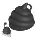 Funny Toothpaste Cover - Creative Dog Toothpaste Toppers Squeezer | Multifunctional Self Closing Toothpaste Caps Odorless Toothpaste Dispenser Caps for Kids Adults Hudhowks Black