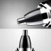 KouRy Portable Hair Repairer & Waterproof Stainless Steel Nose & Ear Hair Trimmer - Black | International Shipping - Buy Online on GoSupps.com