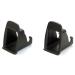 Aiuphing isofix insertion aid 2 pieces universal fastening systems for car seats black (black)