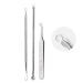 Fresh n acne needle double head acne needles facial care stainless steel acne blackhead remover needles extractor pimle stilstone removal kit acne needle (size: 3pcs style f) 1 piece (1 Pack)