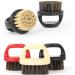 Buy Retro Shaving Brush | Portable Shaving Creams | Black Hair & Red - International Shipping - Buy Online on GoSupps.com