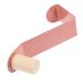 STOBAZA Door Hook Out Door Decor Wall Mounted Coat Hook Home Supply Accessory No Punching Wall Hook 24.5X12.5CM Pink