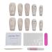 ieron Cat Eyes Cured Nail Wraps Self-Adhesive Gel Nail False Nails with Diamond Removable Glue on Nails for Girls Glitter Nail Tips (XS)