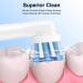 4 Pack Replacement Toothbrush Heads Compatible with Oral B Braun - Fits Oral b Pro 1000/500/3000/7000/8000/9600 Electric Toothbrushes - Buy Online on GoSupps.com