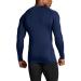 TSLA Men's Thermal V-Neck Long Sleeve Compression Shirt - Navy | Small - Buy Online on GoSupps.com