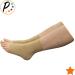 15-20 mmHg Moderate Compression Foot Swelling Leg Ankle Open Toe Sleeve - 3X-Large Beige for International Shipping - Buy Online on GoSupps.com