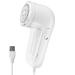 Electric lint remover Wasaga fabric razor for clothing sweater bobble remover antipilling razor coat hair bale cutter for clothing fast and effective distance (white)