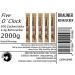 Buy FIVE O CLOCK Sugar Sticks 500 Sticks of 4g Brown Cane Sugar | Premium Quality International Shipping - Buy Online on GoSupps.com