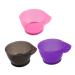 Gatuida 3 pi ces Bol de Coloration Capillaire Plastique de Bols paissis avec Poign e pour Domicile et Salon Coloris