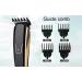 3-in-1 Rechargeable Hair Clipper & Electric Shaver for Men Nose Hair Trimmer & Accessories - Gold - Buy Online on GoSupps.com