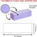 Tachibelle Premium 4-Way Buffer Nail File Buffing Block 100/180 Grit (Purple/White) 10PCS - Buy Online on GoSupps.com