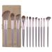 DFHBFG Loose Brush Full Set Concealer Eyeshadow Foundation Brush Beauty Tools 10 Makeup Brush Set(E) As shown E