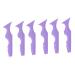Didiseaon 6 Pcs Silicone Beauty Ruler Silicone Molds Silicone Eyeliner Tool Eyeliner Guide Aid