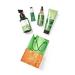 Bath and Body Works Aromatherapy Eucalyptus Spearmint Gift Bag Set - Body lotion - Shower Gel and Fine Fragrance Mist Plus a Shea Butter Hand Cream arranged inside a transparent gift bag