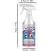 Stubborn Stains Cleaner Bathroom Foam Cleaner Spray All-Purpose Bathroom Descaler Foam Spray Powerful Descaling Cleaning Agent for Bathroom Toilet Bath Shower Glass (1Pcs) - Buy Online on GoSupps.com