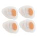 FRCOLOR 80 Pcs Heel Wear Stickers Foot Care Protector Shoe Inserts for Heels Laundry Liquid Invisible Heel Stickers Heel Decals Adhesive Tape Non-Woven Fabric Protection Pad High Heel