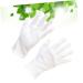 NIYANGLE 12 Pairs Work Industrial Moisturizing Hand Spa Moisturizing Inspection Glove Hair Coloring Cotton Lab Glove White M:22X9cm White - Buy Online on GoSupps.com