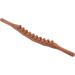 Buy Two-Row Gua Sha Massage Tool - Carbonized Beech Wood Scraping Stick for Lymphatic Drainage | Portable Gua Sha Massage Tab - Buy Online on GoSupps.com