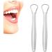 Stainless Steel Tongue Scraper - Freshen Breath & Enhance Oral Hygiene | Durable & Easy to Use - Buy Online on GoSupps.com