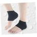 FRCOLOR Open Toe Socks Black Heel Dry Feet Socks Heel Protectors for High Heel Shoes Spa Socks Heel Sock Foot Sock Heel Sleeves for Cracked Heels Socks for Heels Moisturizing Insole - Buy Online on GoSupps.com