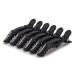 Buy Termix Set of 6 Professional Black Hair Clips with Bright Tweezers - High Gloss Finish | International Shipping Available - Buy Online on GoSupps.com