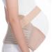FITTOO Maternity Support Belt - 3-in-1 Pregnancy Belt for Back and Abdominal Support - Lightweight, Breathable, and Adjustable - Beige, Large (S-XXL) - Buy Online on GoSupps.com