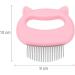 Catbrush Set - 2 Pink Brushes for Long & Short Hair Cats and Dogs | Fur Care Massage Comb & Loose Hair Removal - Buy Online on GoSupps.com