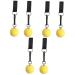 Frcolor 6 sentences Passage handle Handlebariflable digital scales Sports devices Sport devices slipproof grip power coach forearm strengthening inside Powerball Accessories Griffball Fitness 21x3.8cmx3Pcs different colors x 3 pieces