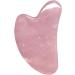 Rose Quartz Gua Sha Scraper Board & Jade Roller Set - Natural Stone Facial Massage Tool for Radiant Skin - Buy Online on GoSupps.com