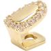 Shining Gold Hip Hop False Tooth Decoration for Halloween & Festivals | Unique Teeth Bling for Men & Women - Buy Online on GoSupps.com