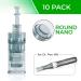 Dr. Pen Ultima M8 Replacement Cartridges - 10 Pack - Round Nano Bayonet Slot - Disposable Parts - Buy Online on GoSupps.com