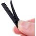 Lyguy Crocodile Terminals - 10 Black Metal Clamps 1 Tine Hair Clips | 4 cm Grinding Clips for DIY Projects - International Shipping Available - Buy Online on GoSupps.com