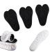 3 Pairs Cloudstride 4D Insoles for Men Super Soft 4d Cloud Technology Insole Women's U-Shape Memory Foam Breathable Shock Absorption Insole for Ankle Protection (11-12 Black) 11-12 Black