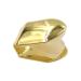 Gold Teeth Grillz 14k Gilded Grillz Shiny Hip Hop Grillz |Top Tooth Single Grill Cap trendy tooth jewelry party accessories for women and men stylish grill mouth bling for a fashionable LO