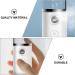 Baluue 2pcs Hydrating Instrument Portable Face Steamer Mini Sprayer Cool Spa Nano Face Steamer Abs White - Buy Online on GoSupps.com