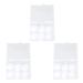 EXCEART 18pcs Ear Buds Silicone Ear Plugs for Swimming Silicone Earplugs Child Aldult White