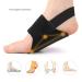 Arch Support Braces for Plantar Fasciitis Relief | Adjustable Compression Bands & Gel Pads | Non-Slip Orthotic Wraps for Flat & High Arches - Buy Online on GoSupps.com