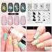 Alexnailart Dinosaur Egg Design Nail Art Stamping Plates - Multi-Pattern Manicure Stencils (ZO005) - Buy Online on GoSupps.com