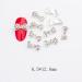 10pcs 3D Nail Art Crystal Rhinestone Bow Big Gems Charms for Nail Art Decoration Jewelry Sparkle Craft DIY Beads (#3034 10pcs) - Buy Online on GoSupps.com