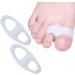 Premium Silicone Toe Separator | Comfortable Hammer Toe Corrector for Friction Relief | Ideal for Sports & Yoga - Buy Online on GoSupps.com