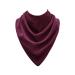 Care Designs Large Narrator for adults waterproof washable stylish and dignified scarf style protection protection for adults older people disabled men and women burgundy colors