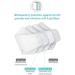 Pack of 10 KF94 Certified Premium 4-Layer Face Masks - Made in Korea Disposable Safety Dust Covers for Adults - Individual Packaged - White - Buy Online on GoSupps.com