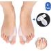 Buy Hallux Valgus Toe Spreader - 2 Pairs of Soft Gel Bunion Protectors for Men & Women | Alleviate Pain & Ensure Comfort - Buy Online on GoSupps.com
