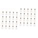 Zerodeko Storage Bottles 40 Pcs Mini Wishing Bottle Glass Bottle Cork Decorative Bottle Bed Room Decor As Shownx2pcs 2.8x2cmx2pcs