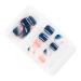 dijiusidy False Nail Fashionable Various Shapes Fingernail Full Coverage Strong Viscosity Adjustable Paster for Manicure Art 16 F741 16 1 count (Pack of 1)
