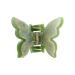 Vctitil Double Layer Butterfly Acetate Hair Claws Hair Clips Ponytail Holders Shark Clip Barrettes Hair Accessories for Women Girl Thin Thick Hair(green)
