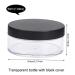 AKOAK 50ml Empty Reusable Loose Powder Compact Container with Sifter and Screw Lid - Pack of 1 - Buy Online on GoSupps.com