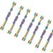 VSTAR Strawberry Flavour Rainbow Mega Pencils 25g - Individually wrapped pencils (40 Pencils) - Buy Online on GoSupps.com