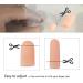 Silicone Finger Protectors 12pcs | Finger Cots for Trigger Finger, Arthritis, Blisters & Pain Relief | Beige Gel Finger Guard - Buy Online on GoSupps.com